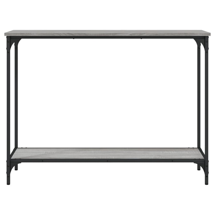 Măsuță consolă, gri sonoma, 101x30,5x75 cm, lemn prelucrat WALTI