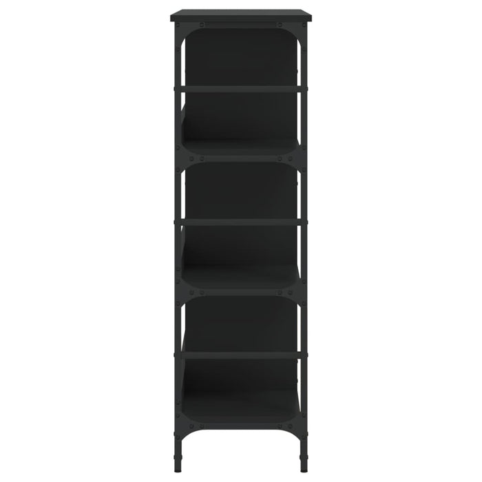 Servantă, negru, 102x32x103,5 cm, lemn prelucrat WALTI