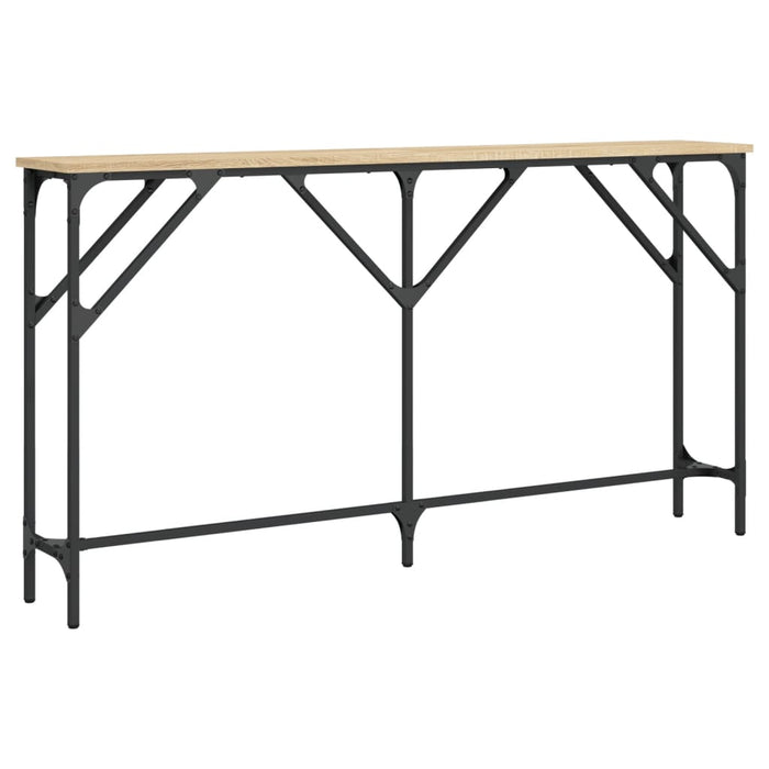 Masă consolă, stejar sonoma, 140x23x75 cm, lemn prelucrat - WALTI WALTI