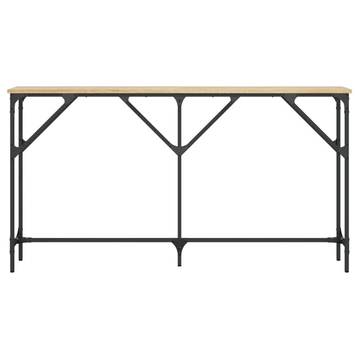 Masă consolă, stejar sonoma, 140x23x75 cm, lemn prelucrat - WALTI WALTI
