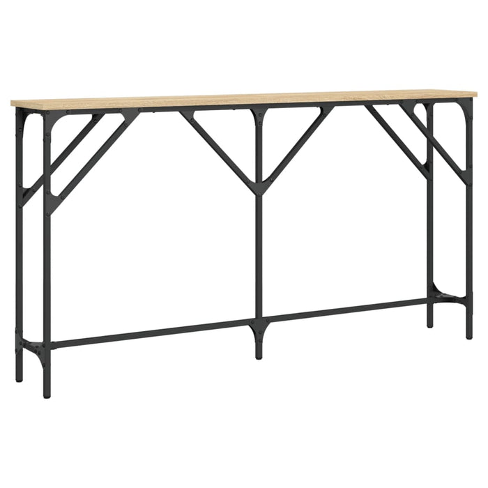 Masă consolă, stejar sonoma, 140x23x75 cm, lemn prelucrat - WALTI WALTI