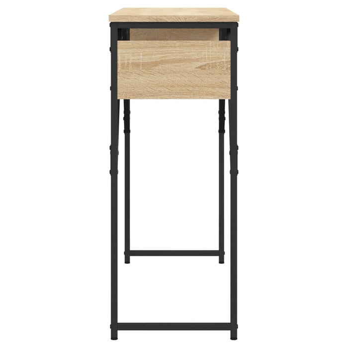 Măsuță consolă cu raft stejar sonoma 105x30x75cm lemn prelucrat - WALTI WALTI