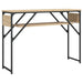 Măsuță consolă cu raft stejar sonoma 105x30x75cm lemn prelucrat - WALTI WALTI