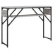 Măsuță consolă cu raft gri sonoma 105x30x75 cm lemn prelucrat - WALTI WALTI