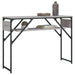 Măsuță consolă cu raft gri sonoma 105x30x75 cm lemn prelucrat - WALTI WALTI