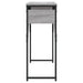 Măsuță consolă cu raft gri sonoma 105x30x75 cm lemn prelucrat - WALTI WALTI