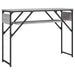 Măsuță consolă cu raft gri sonoma 105x30x75 cm lemn prelucrat - WALTI WALTI