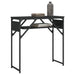 Măsuță consolă cu raft negru 75x30x75 cm lemn prelucrat - WALTI WALTI