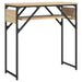 Măsuță consolă cu raft stejar sonoma 75x30x75 cm lemn prelucrat - WALTI WALTI