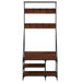 Suport de haine cu raft pantofi, stejar maro, 80x40x184 cm - WALTI WALTI