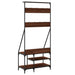 Suport de haine cu raft pantofi, stejar maro, 80x40x184 cm - WALTI WALTI