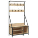 Suport de haine cu raft pantofi, stejar sonoma, 100x41x184 cm - WALTI WALTI