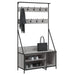 Suport de haine cu raft pantofi, sonoma gri, 100x41x184 cm - WALTI WALTI