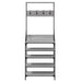 Suport de haine cu raft pantofi, sonoma gri, 70x34x184 cm - WALTI WALTI