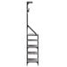 Suport de haine cu raft pantofi, sonoma gri, 70x34x184 cm - WALTI WALTI