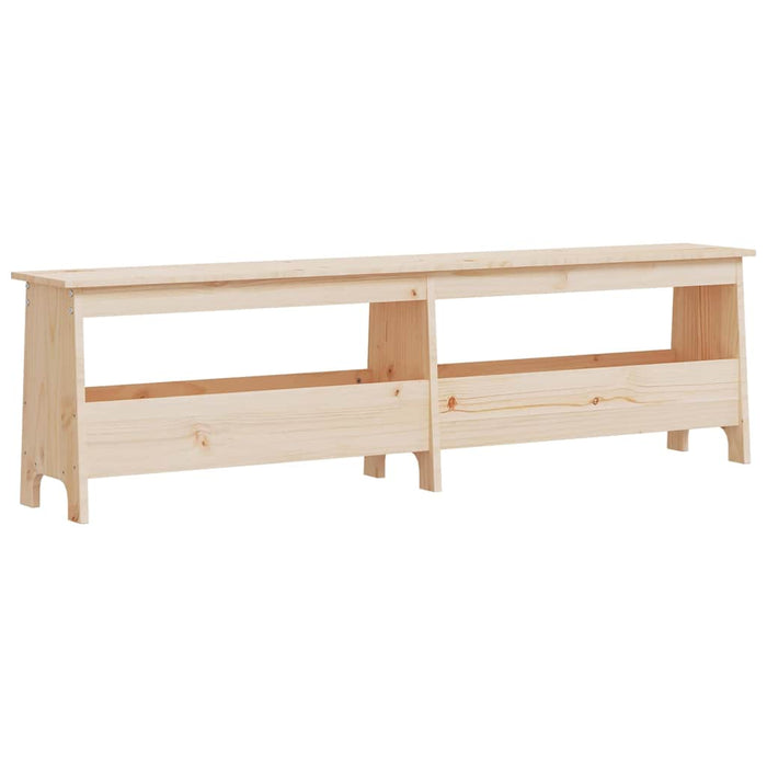 Bancă de hol 160x28x45 cm, lemn masiv de pin - WALTI WALTI