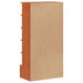 Pantofar, maro ceruit, 52x30x104 cm, lemn masiv de pin - WALTI WALTI