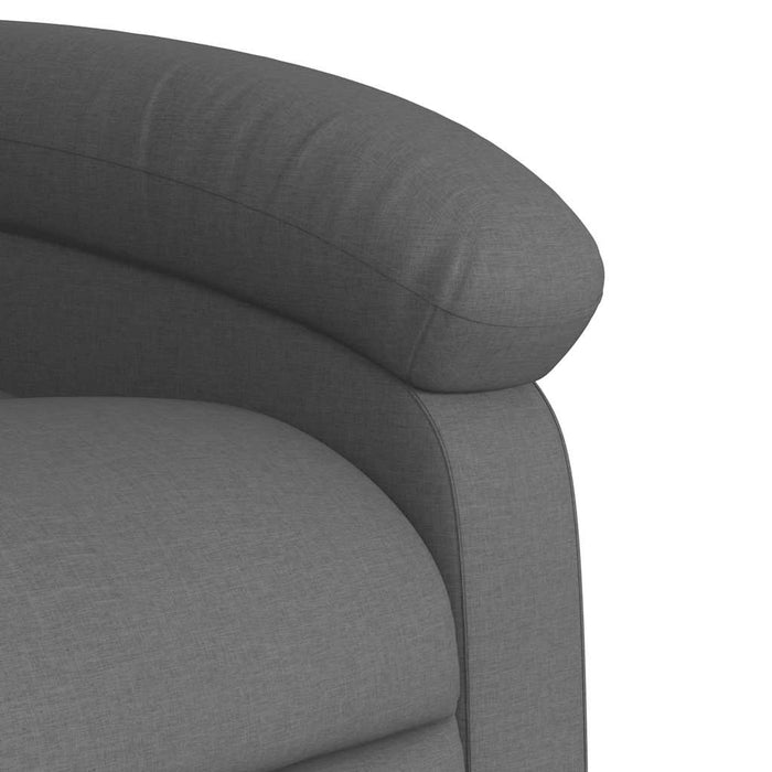 Fotoliu rabatabil, gri închis, material textil - WALTI WALTI