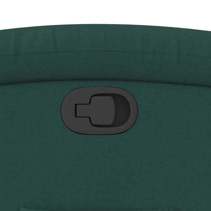 Fotoliu rabatabil, verde închis, material textil - WALTI WALTI