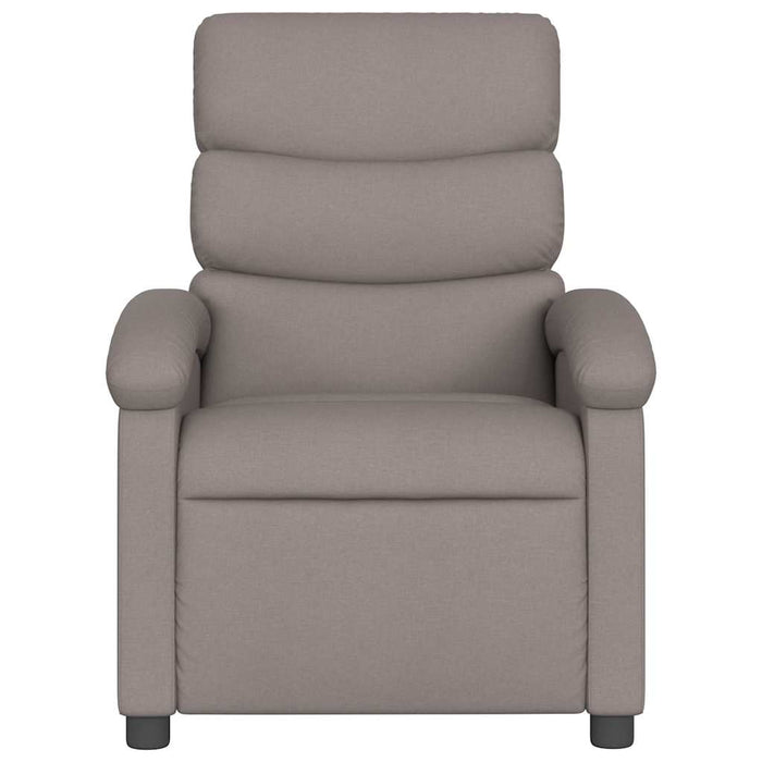 Fotoliu rabatabil, gri taupe, material textil - WALTI WALTI