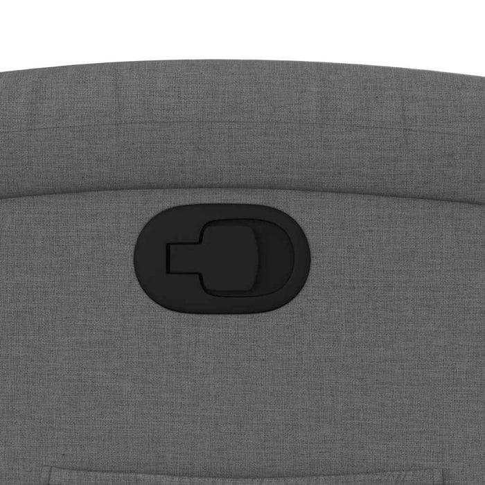 Fotoliu rabatabil gri închis, material textil - WALTI WALTI