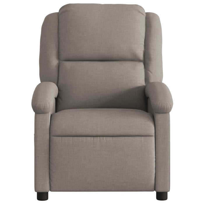 Fotoliu rabatabil, gri taupe, material textil - WALTI WALTI
