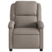 Fotoliu rabatabil, gri taupe, material textil - WALTI WALTI