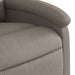 Fotoliu rabatabil, gri taupe, material textil - WALTI WALTI