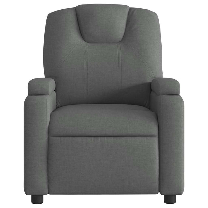 Fotoliu rabatabil gri închis, material textil - WALTI WALTI