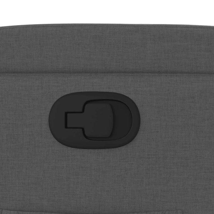 Fotoliu rabatabil gri închis, material textil - WALTI WALTI