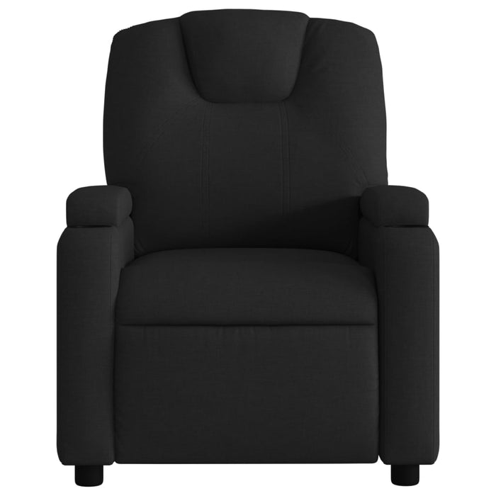 Fotoliu rabatabil, negru, material textil - WALTI WALTI
