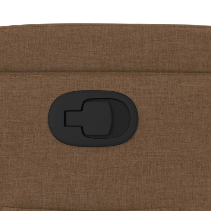 Fotoliu rabatabil, maro, material textil - WALTI WALTI
