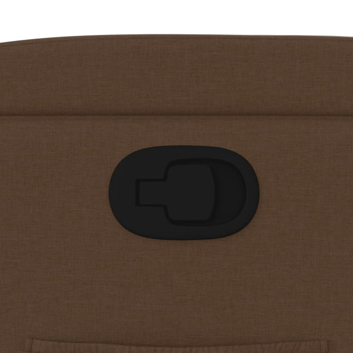 Fotoliu rabatabil, maro, material textil - WALTI WALTI