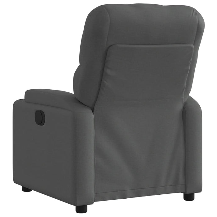 Fotoliu rabatabil gri închis, material textil - WALTI WALTI