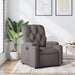 Fotoliu rabatabil, gri taupe, material textil - WALTI WALTI