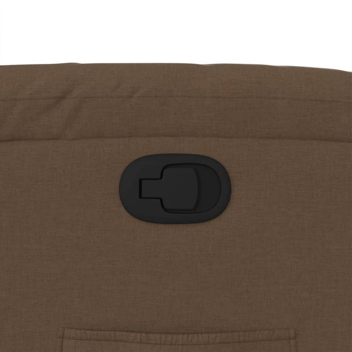 Fotoliu rabatabil, maro, material textil - WALTI WALTI