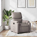 Fotoliu rabatabil, gri taupe, material textil - WALTI WALTI