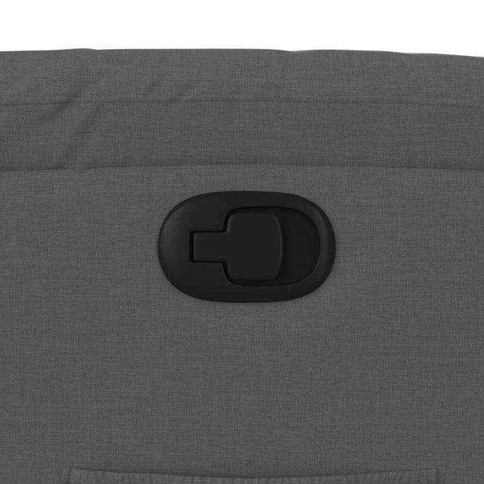 Fotoliu rabatabil, gri închis, material textil - WALTI WALTI