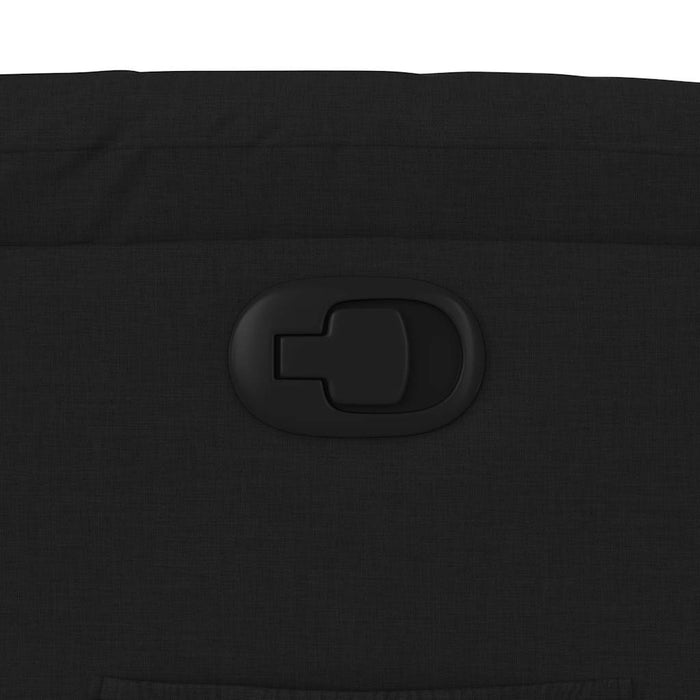 Fotoliu rabatabil, negru, material textil - WALTI WALTI
