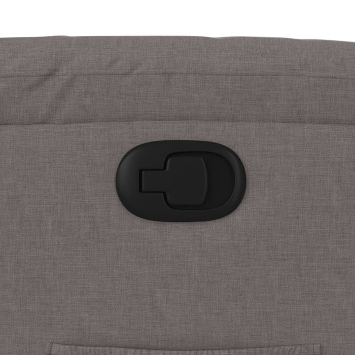 Fotoliu rabatabil, gri taupe, material textil - WALTI WALTI