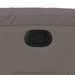 Fotoliu rabatabil, gri taupe, material textil - WALTI WALTI