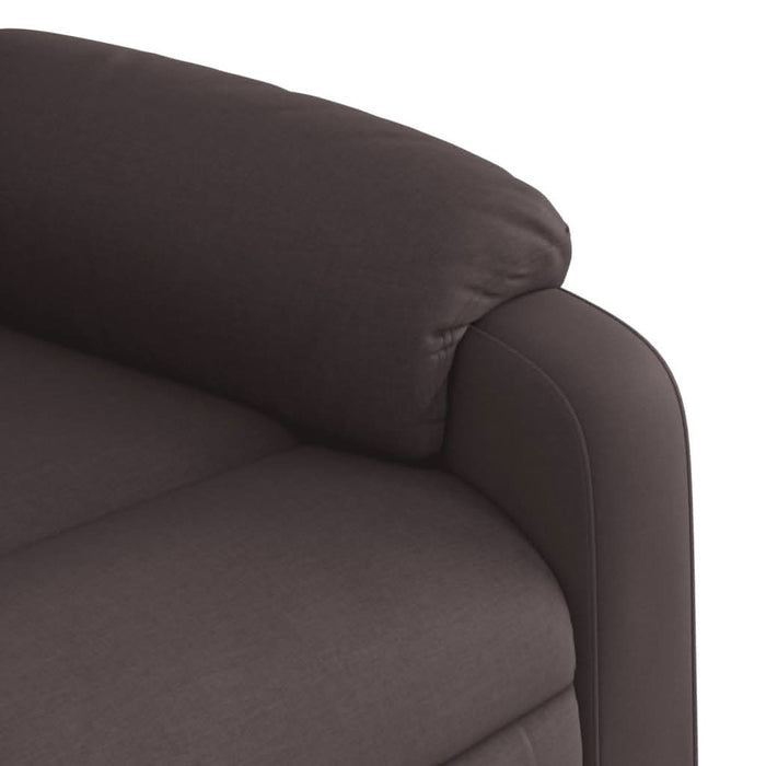 Fotoliu rabatabil, maro închis, material textil - WALTI WALTI