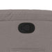Fotoliu rabatabil, gri taupe, material textil - WALTI WALTI