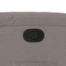 Fotoliu rabatabil, gri taupe, material textil - WALTI WALTI