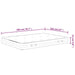 Saltea arcuri buzunar Super King Size fermitate medie 160x200cm - WALTI WALTI