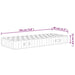 Saltea cu arcuri buzunare Single Size fermitate medie 90x190 cm - WALTI WALTI