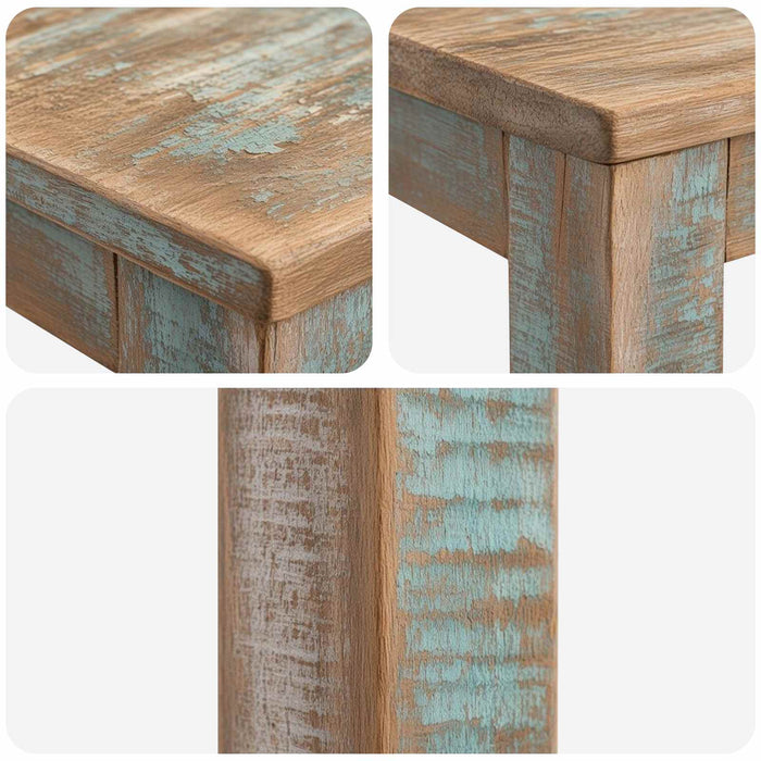 Masă de bar 110 x 55 x 100 cm Lemn recuperat solid Multicolour - WALTI WALTI