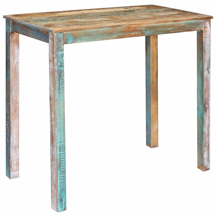Masă de bar 110 x 55 x 100 cm Lemn recuperat solid Multicolour - WALTI WALTI