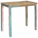 Masă de bar 110 x 55 x 100 cm Lemn recuperat solid Multicolour - WALTI WALTI