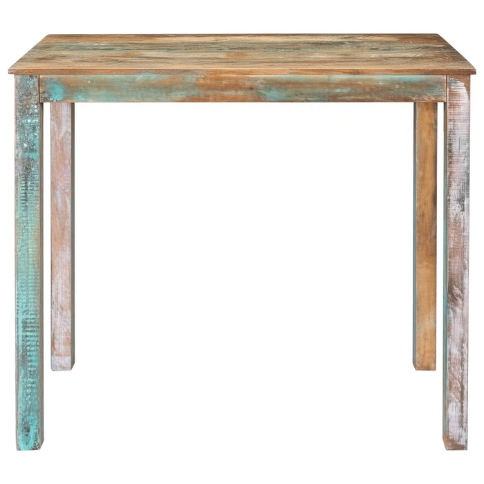 Masă de bar 110 x 55 x 100 cm Lemn recuperat solid Multicolour - WALTI WALTI